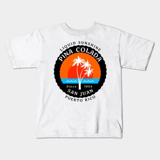 Pina Colada - 1954 - Liquid sunshine Kids T-Shirt